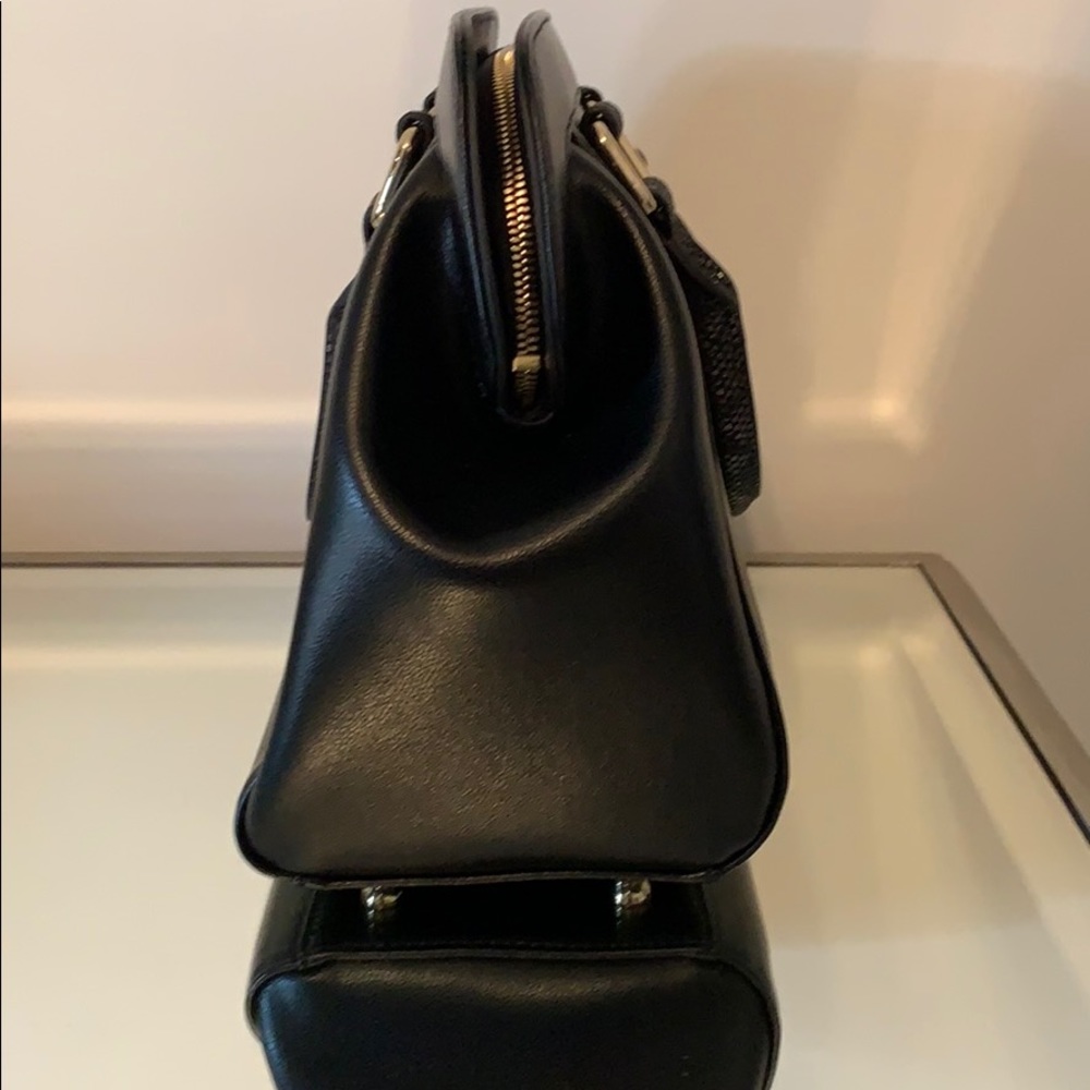 🇬🇷 NWOT Folli Follie Black Crossbody/Hand Bag w/ Dust Bag purchased in E… - Picture 10 of 16